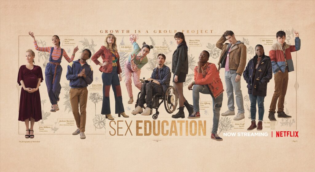 Sex education poster - tv glimpse